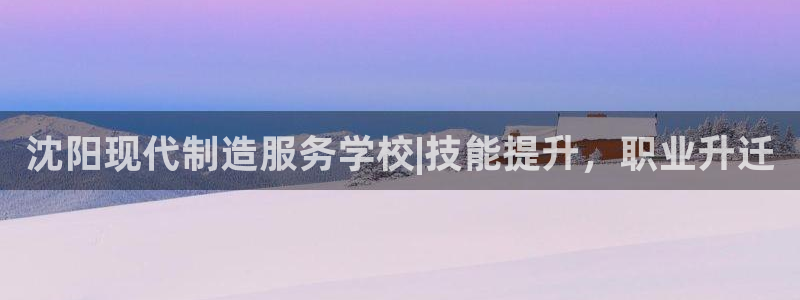 彩神合法吗.是国家认可的吗：沈阳现代制造服务学校|技能提升，职业升迁