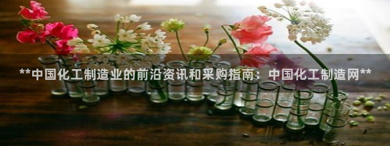 彩神8官网版：**中国化工制造业的前沿资讯和采购指南：中国化工制造网**