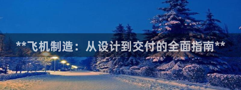 彩神赢的钱是哪里来的：**飞机制造：从设计到交付的全面指南*
