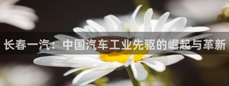 彩神是正规平台吗知乎：长春一汽：中国汽车工业先驱的崛起与革新