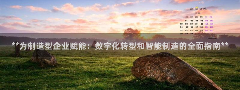 彩神通官方网：**为制造型企业赋能：数字化转型和智能制造的全面指南**
