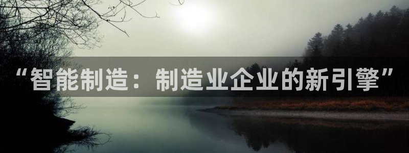 彩神vlll游戏特色：“智能制造：制造业企业的新引擎”