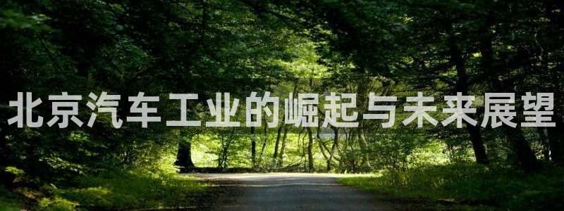 彩神是正规平台吗知乎：北京汽车工业的崛起与未来展望