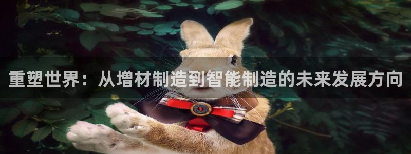 彩神V8有限公司：重塑世界：从增材制造到智能制造的未来发展方向