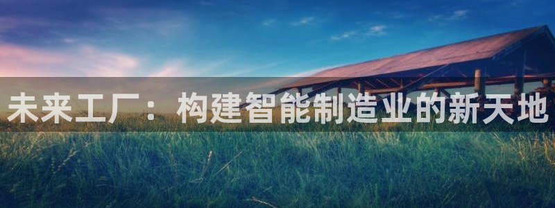 彩神网官网登录：未来工厂：构建智能制造业的新天地